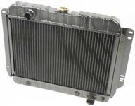 1966 IMPALA / FULL SIZE V8 283/327 W/O AC, WITH AUTO TRANS 3 ROW 15-1/2" X 23-1/2" X 2" RADIATOR