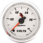 voltmeter, 52mm, 8-18 V, elektrisk