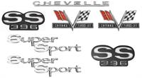 emblemsats, Chevelle SS, 396