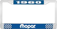 1960 MOPAR nummerskilt RAMME - BLÅ