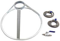FLASKE OVERFØRE KIT (FULLSTENDIG I/STÅ, KONTROLL VENTIL,& LINJER)