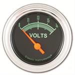 voltmeter, 54mm, 8-18 V, elektrisk