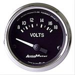 voltmeter, 52mm, 8-18 V, elektrisk