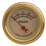 voltmeter, 54mm, 8-18 V, elektrisk