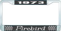 1973 FIREBIRD nummerskilt RAMME - SVART