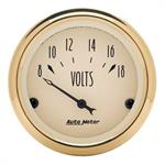 voltmeter, 52mm, 8-18 V, elektrisk