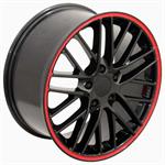 felg ZR1 svart,17x8.5