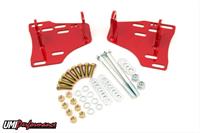 motorbraketten, motorplaten