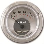 voltmeter, 54mm, 8-18 V, elektrisk