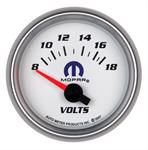 voltmeter, 52mm, 8-18 V, elektrisk