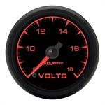 voltmeter, 52mm, 8-18 V, elektrisk