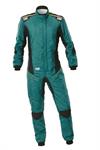 TECNICA SUPER LIGHT OVERALL FIA 8856-2018 GREEN/FLUO YELLOW SZ. 48